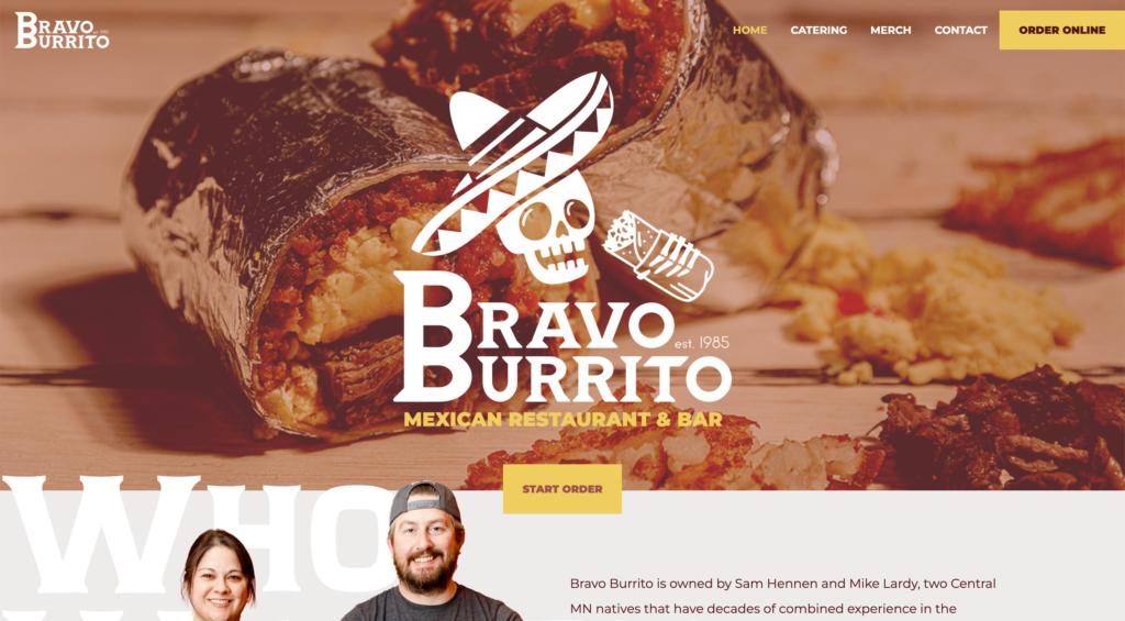 Bravo burrito's website | nichols wd