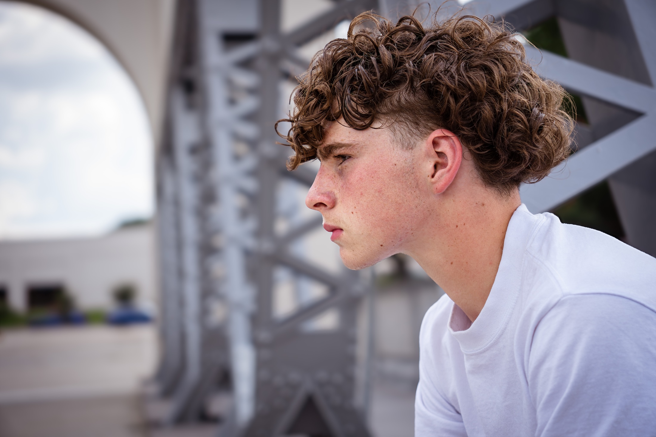 Outdoor senior portrait